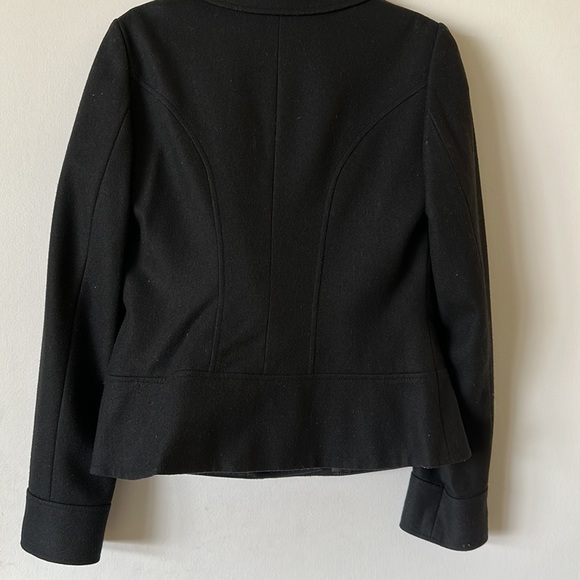 Halogen Asymmetrical Black Zip Blazer - Picture 6 of 8
